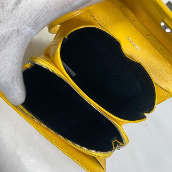 BALENCIAGA Yellow Shoulder Bag - Picture 10 of 12